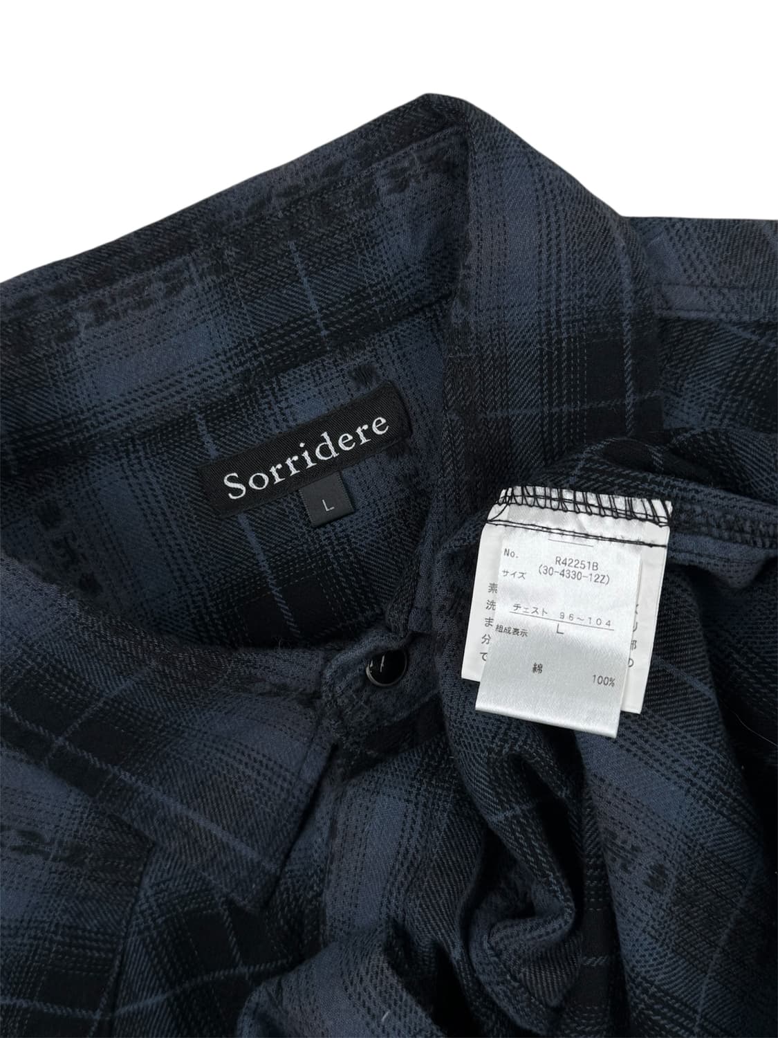 sorridere 체크셔츠 상품이미지4