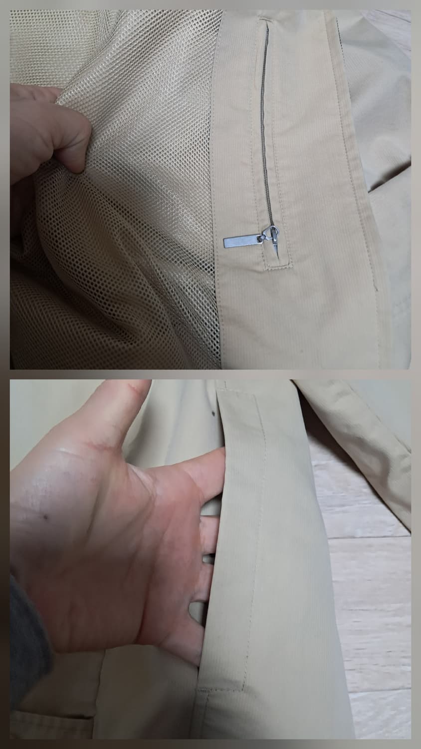 입생로랑 남성 빈티지 블루종 봄버 자켓 95 상품이미지10