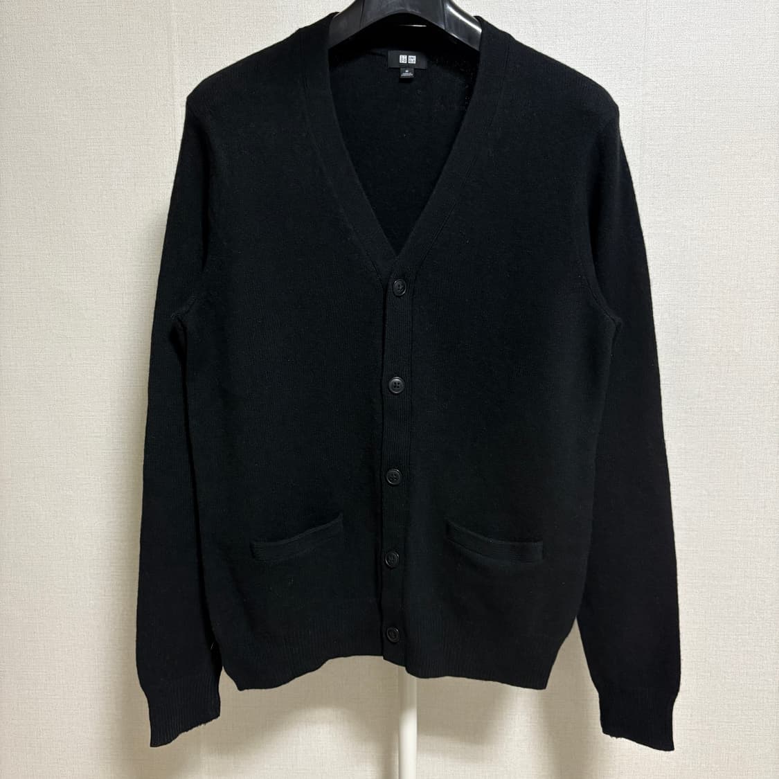 유니클로 램스울 가디건 / 블랙, M 상품이미지1