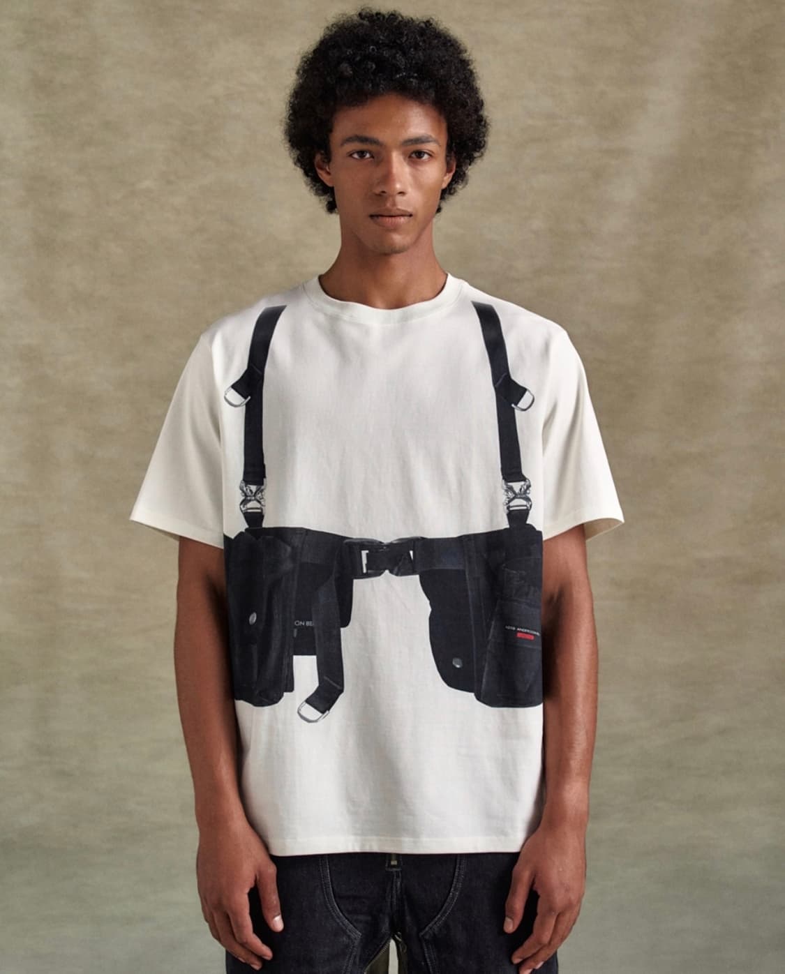 앤더슨벨 초회판 유틸리티 베스트 트롱프뢰유 티셔츠 L 상품이미지4