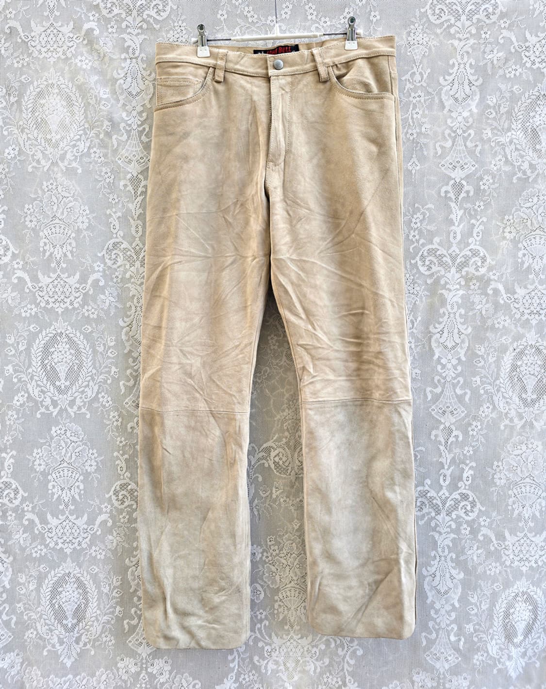 80-90s 존불 스웨이드 레더팬츠 상품이미지1