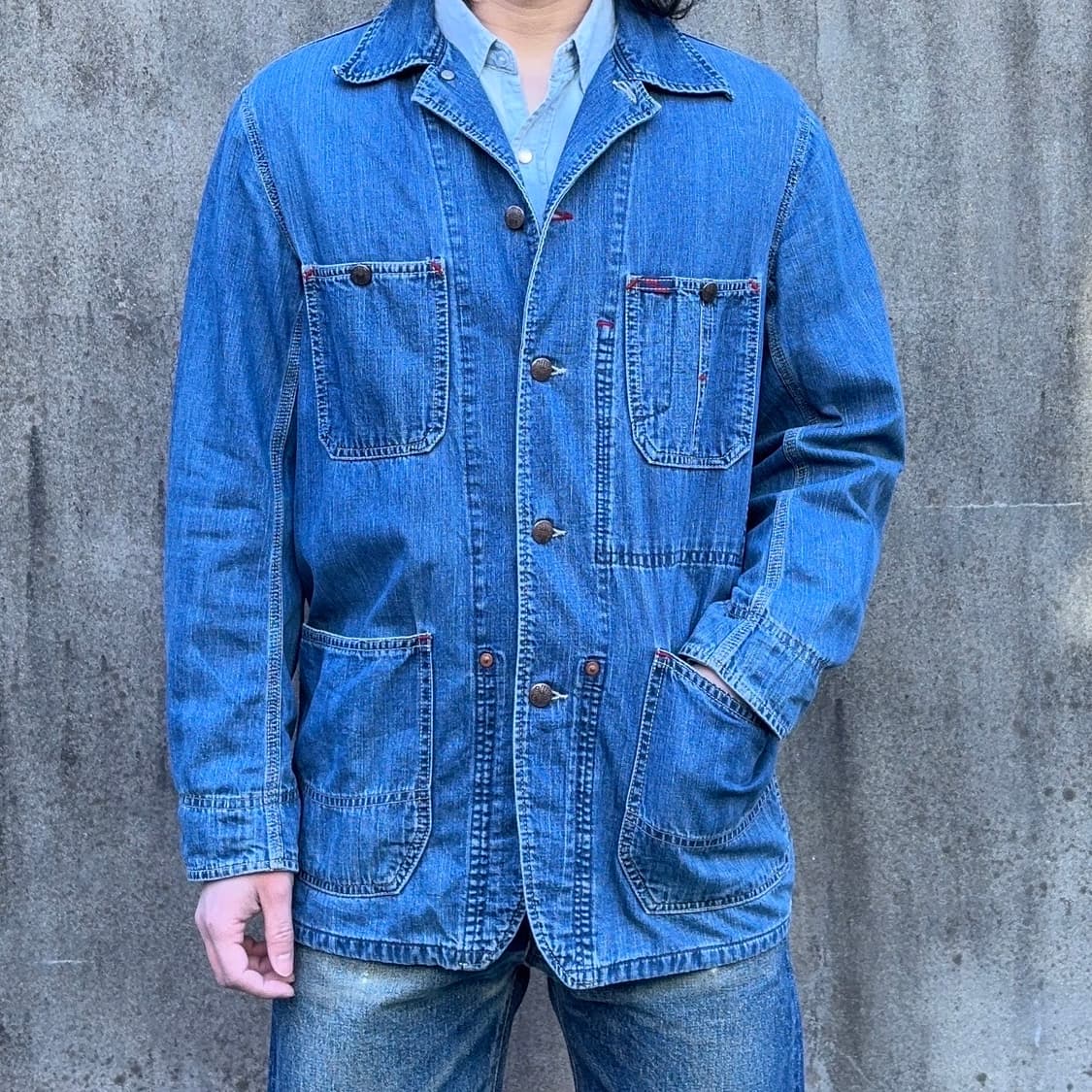블루블루재팬 데님 초어 자켓 (일본 생산) 상품이미지2