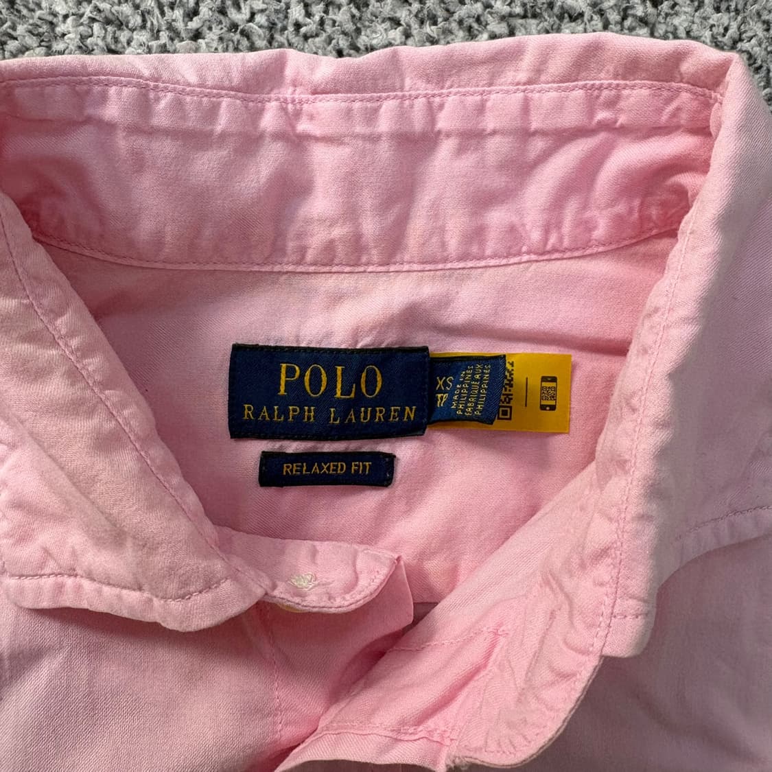 XS 폴로 랄프로렌 여성 릴렉스드핏 셔츠 0423J 상품이미지5