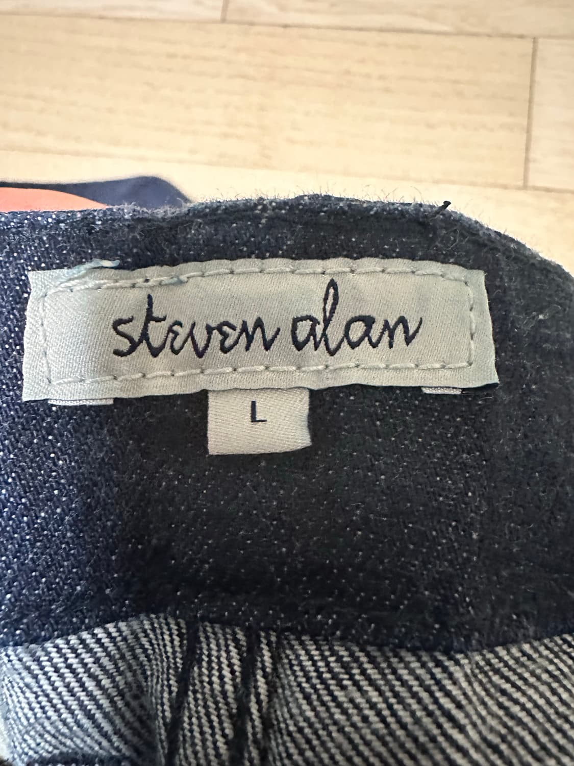 스티븐알란 원턱 루즈 데님 팬츠 상품이미지9