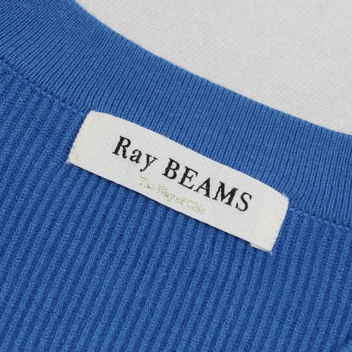 Ray BEAMS 골지 크롭 가디건 (여성용) 상품이미지5