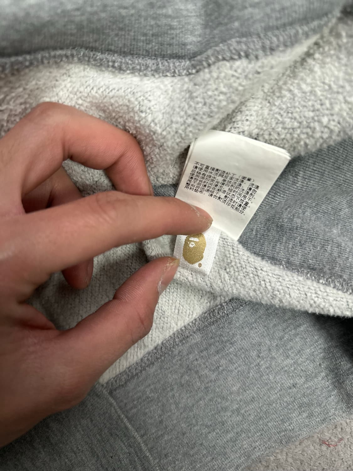 베이프 샤크 후드티 2XL  정품 상품이미지9