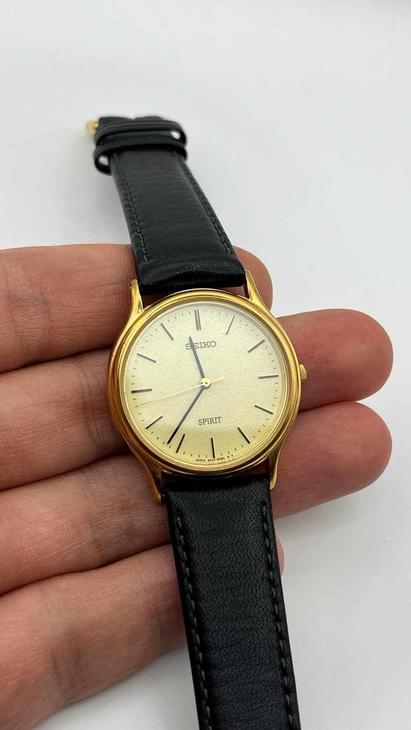 세이코 맨즈 라운드 빈티지시계 상품이미지2