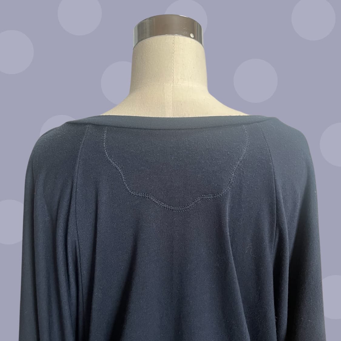 모리걸 네이비 벌룬핏 태슬 가디건 상품이미지8