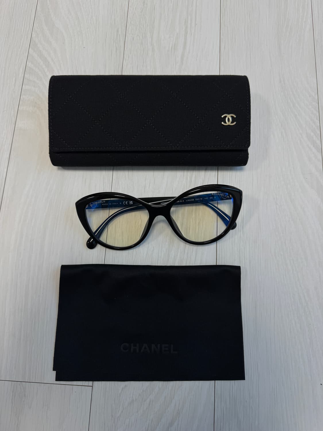 샤넬 캣츠아이 안경 상품이미지1