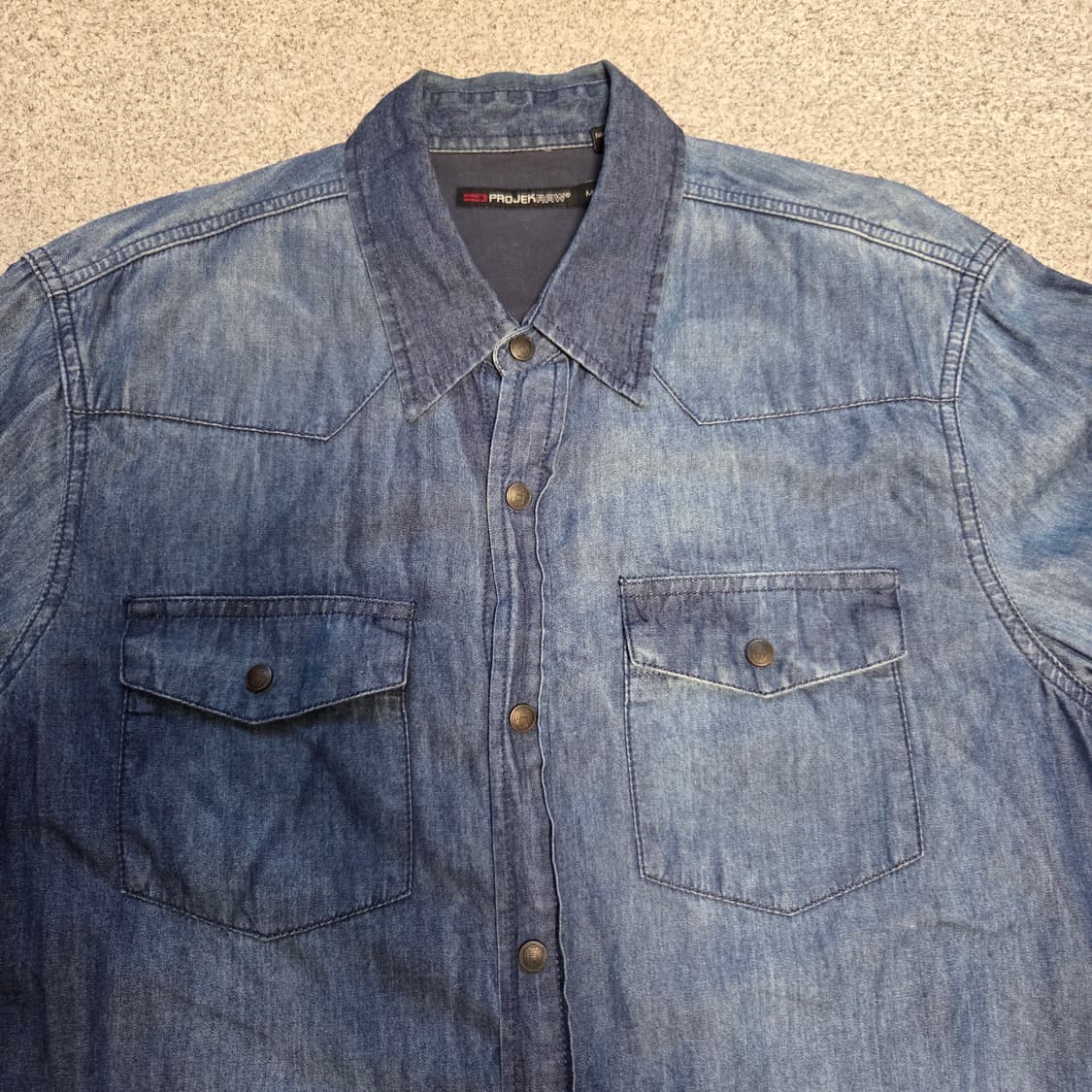 Projek Raw 빈티지 웨스턴 셔츠 L(100) 상품이미지2