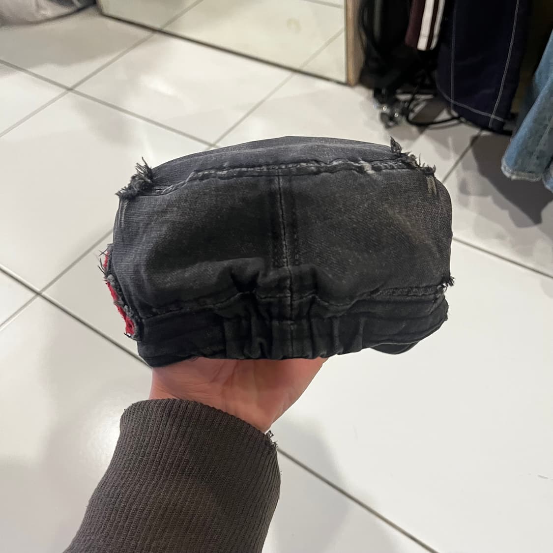 본더치 빈티지 워싱 데미지 캡 상품이미지5