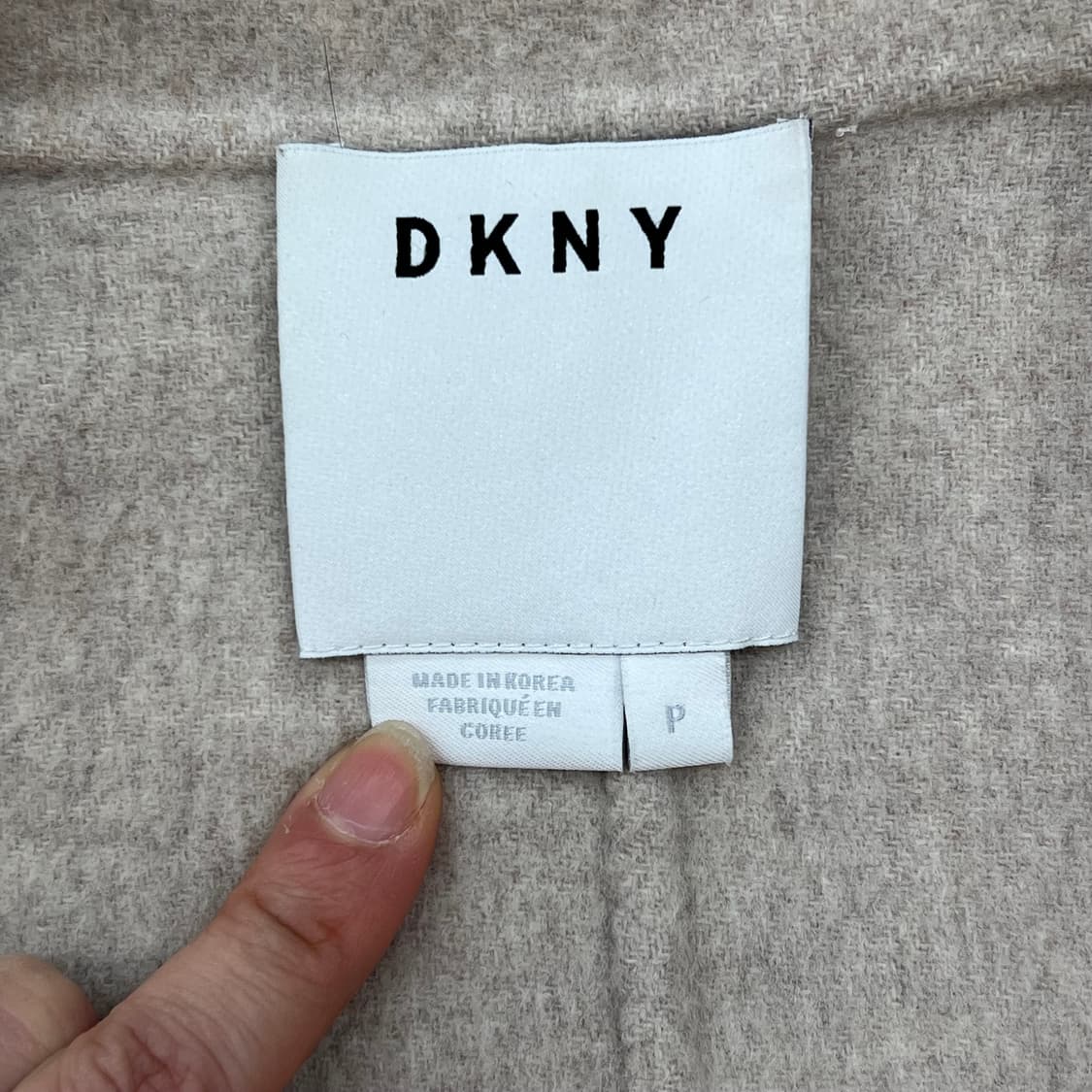 dkny 울 캐시미어 코트 r2488 상품이미지5