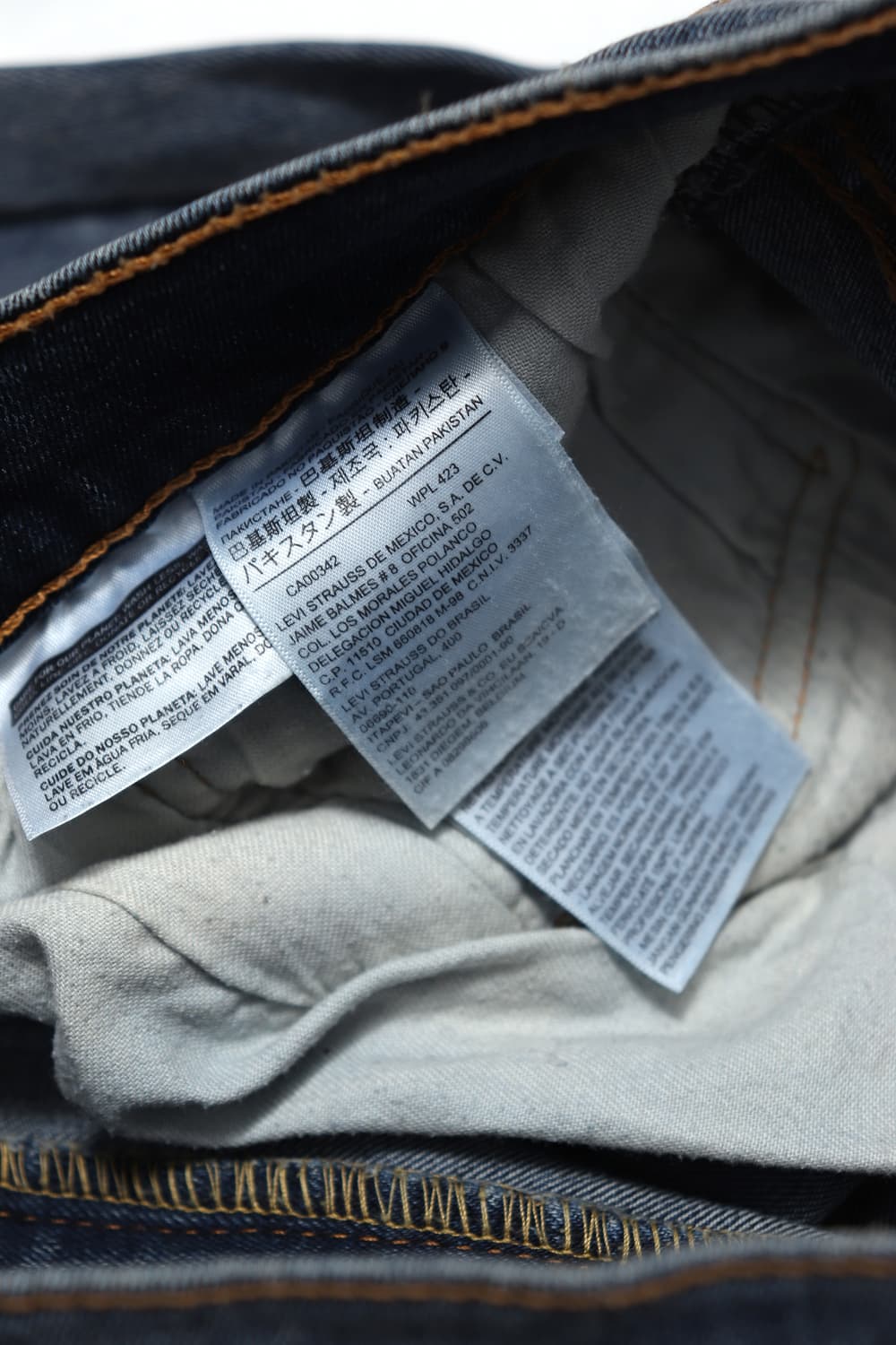 LEVIS 511 중청 슬림핏 데님 팬츠 size 34 상품이미지4