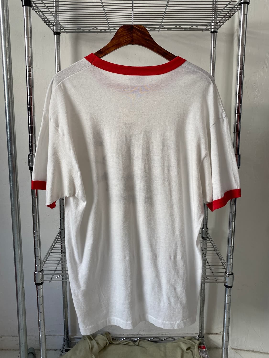 헤인즈 링거 반팔 티셔츠 Made in USA (Man XL) AB168 상품이미지5