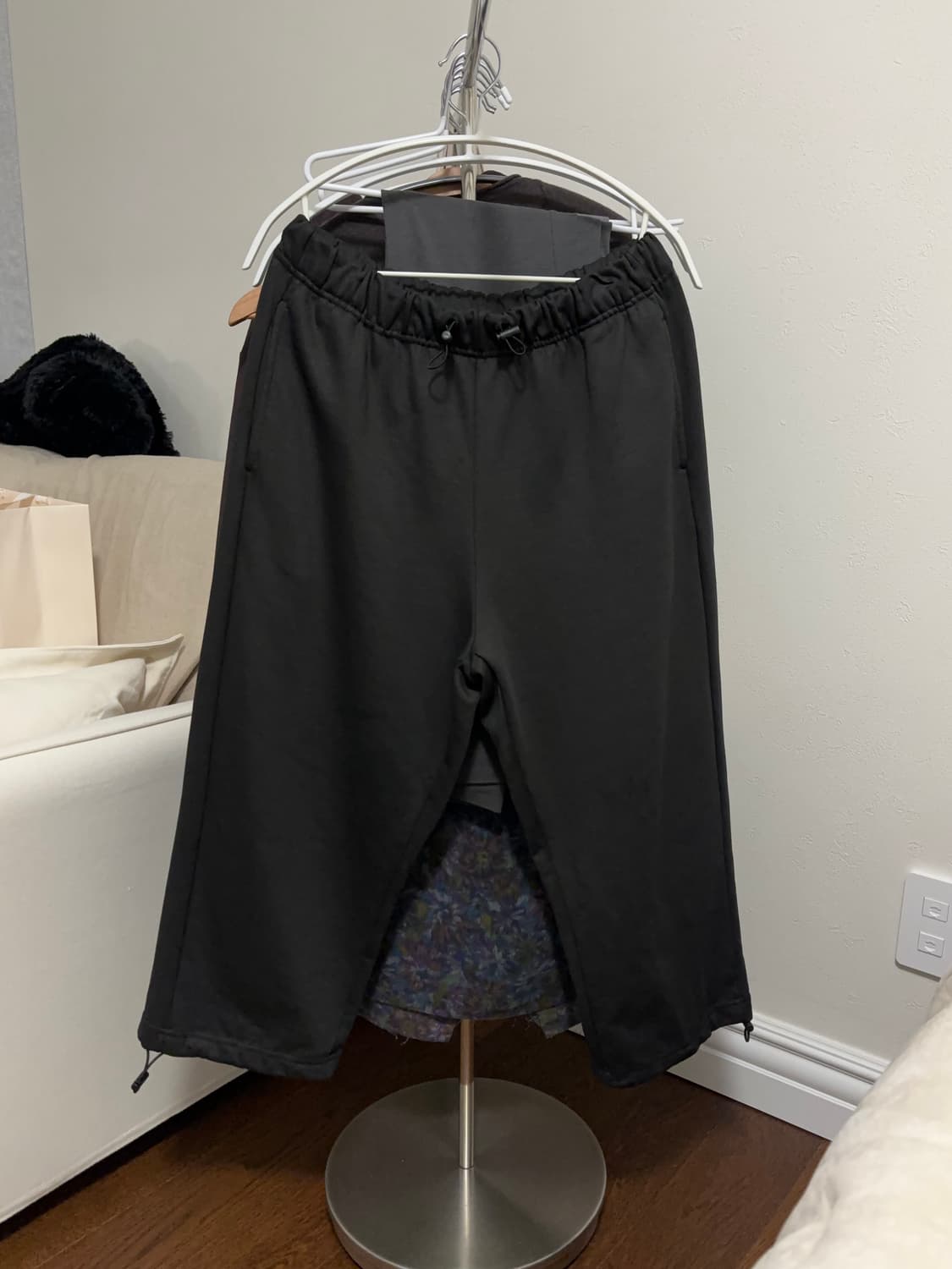 리포스 크롭 조거 팬츠 블랙 s repos 상품이미지5