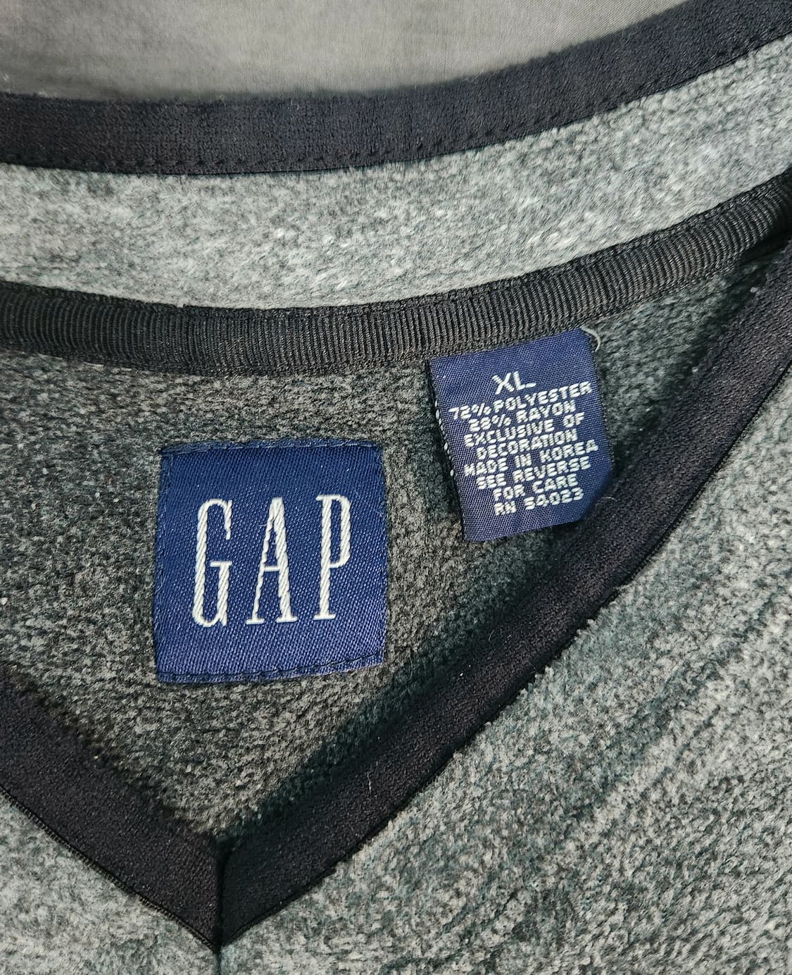 90s gap 올드갭 브이넥 상품이미지2