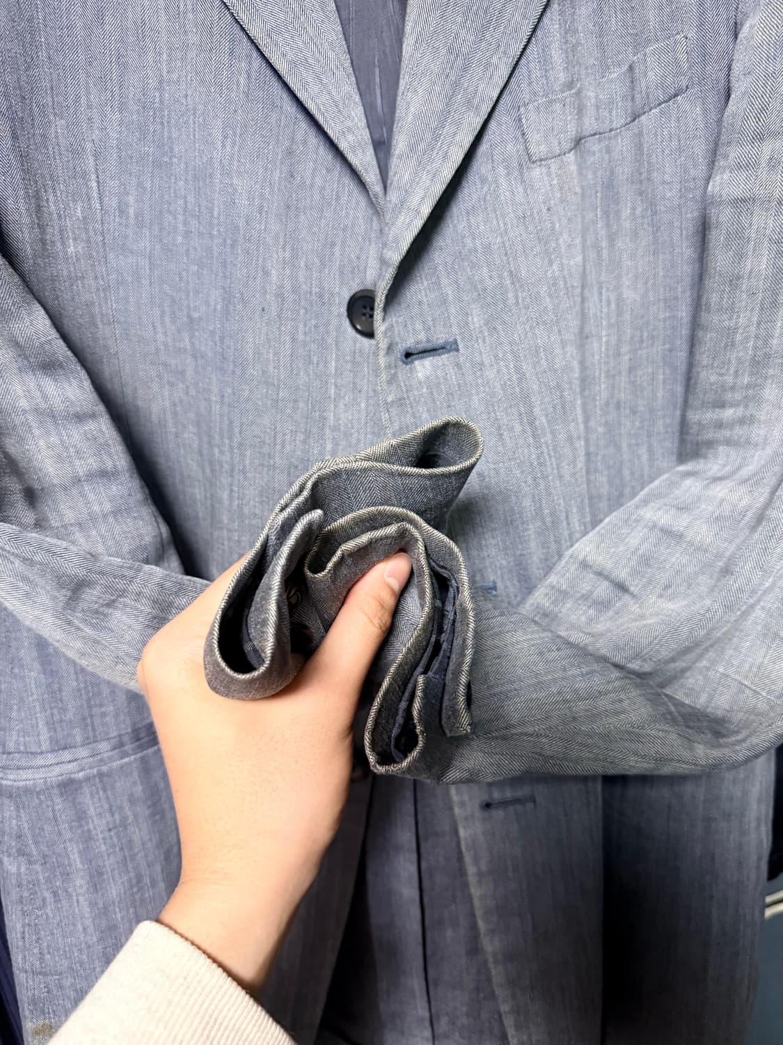 조르지오 아르마니 꼴레지오니 린넨 자켓 상품이미지8