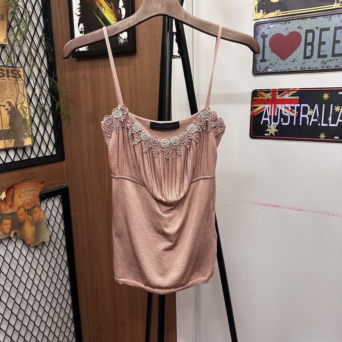Nobespazio Rose Gold Sleeveless Top  상품이미지1