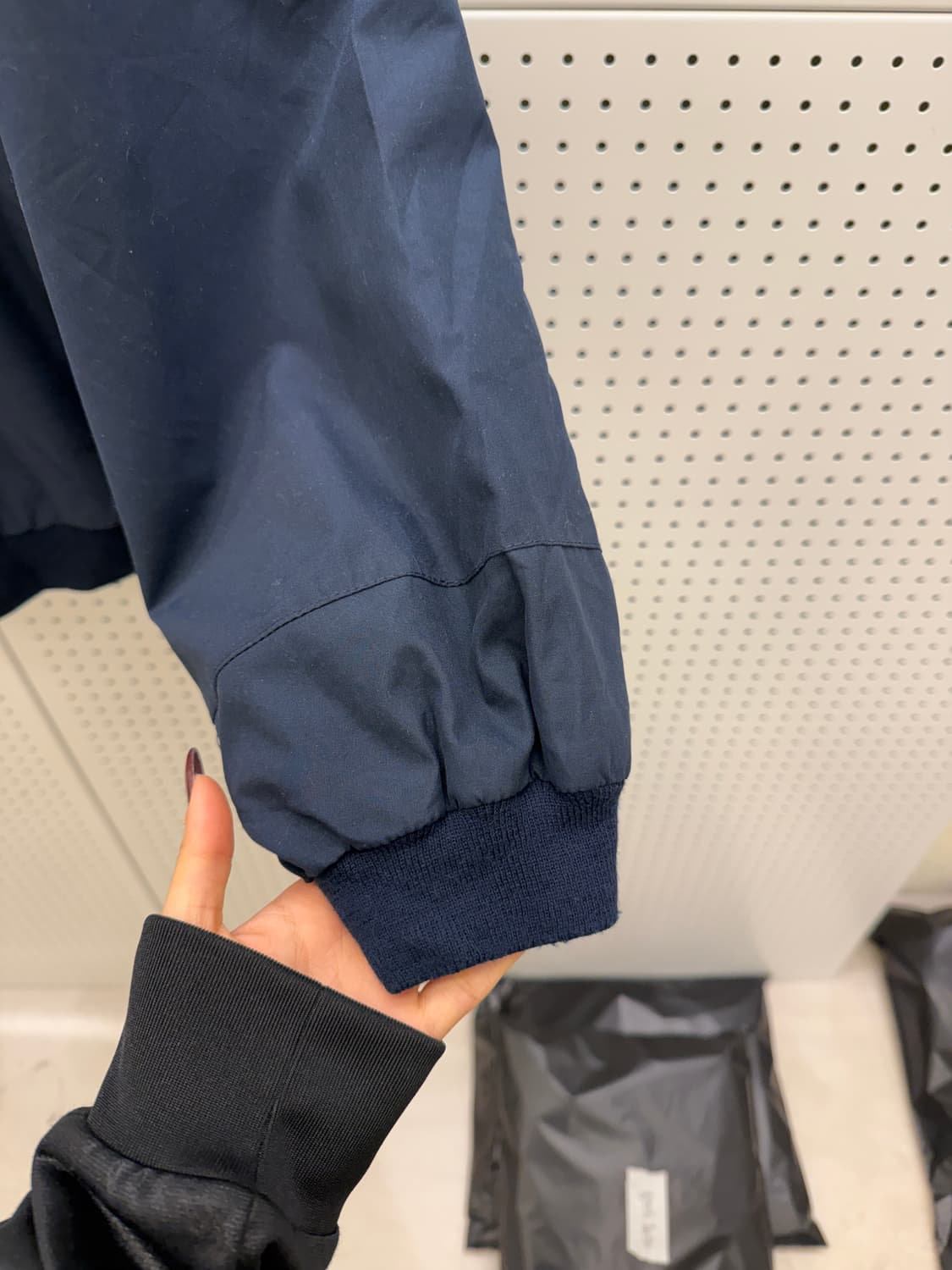 나이키 올드스쿨 아노락 바람막이 네이비 U1247 상품이미지4