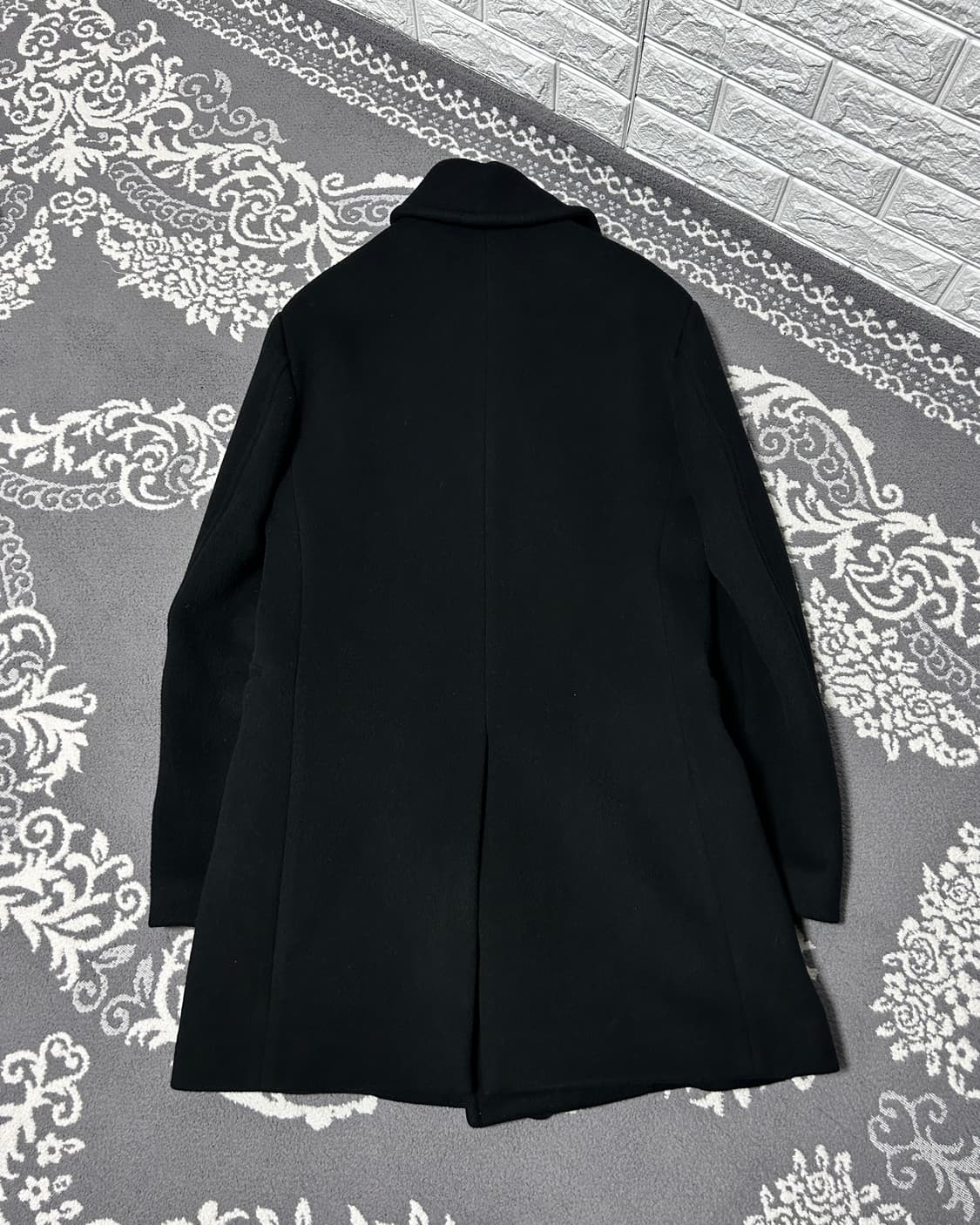 타임 옴므 울 캐시미어 더블 브레스티드 코트 상품이미지8