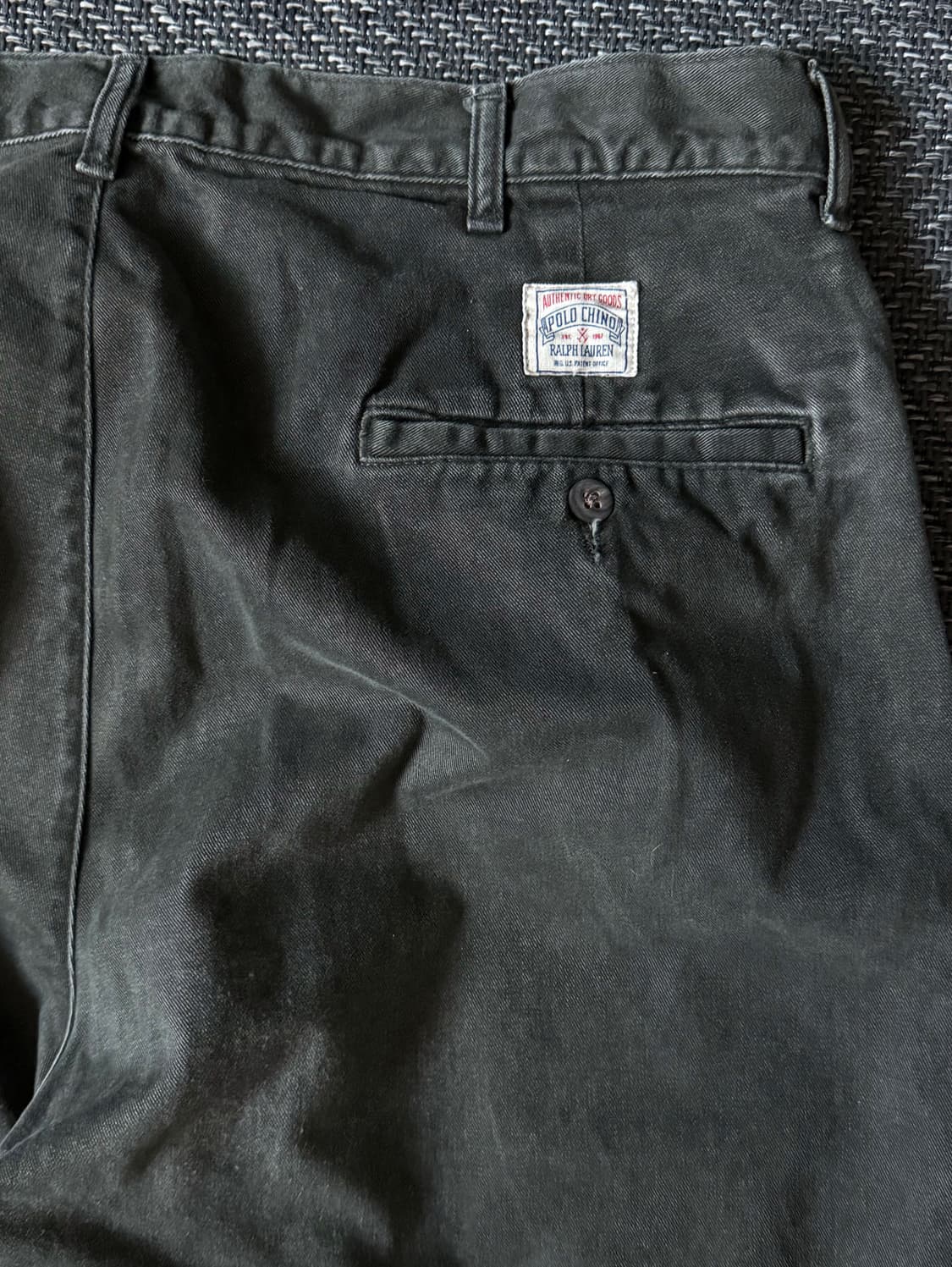 (34) 90s USA 폴로 랄프로렌 더블 플리츠 치노팬츠 상품이미지8