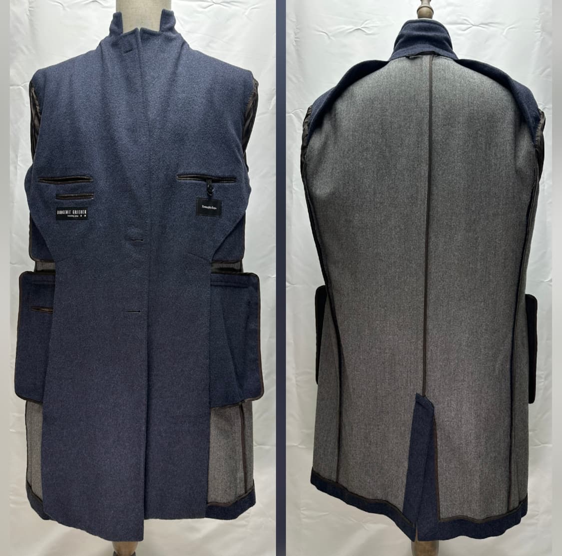 에르메네질도 제냐 울캐시미어 싱글 체스터필드 코트 54R(105~110) 상품이미지6