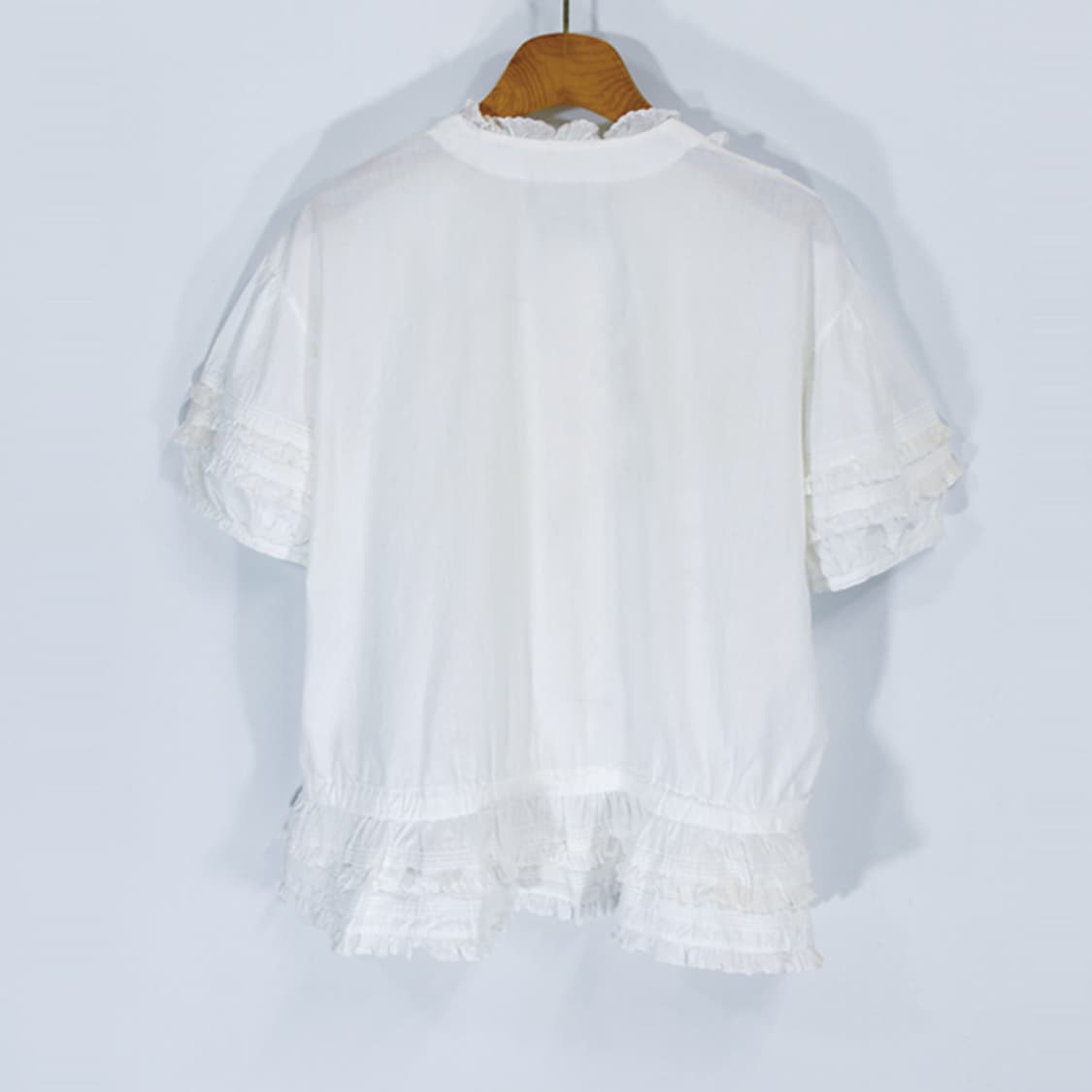 OLIVE des OLIVE 러플프릴블라우스 상품이미지2