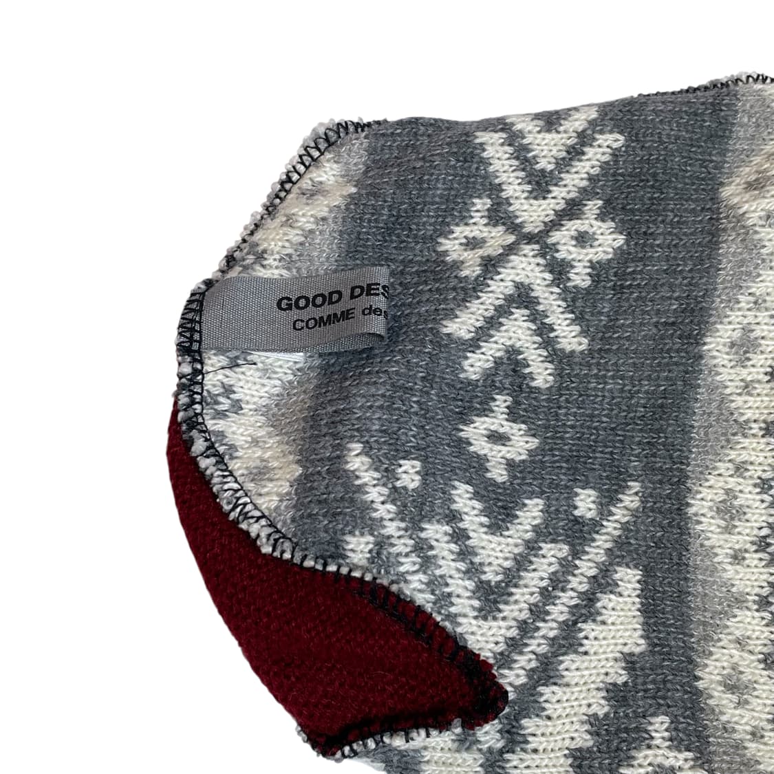 꼼데가르송 노르딕 패턴 비니  상품이미지4