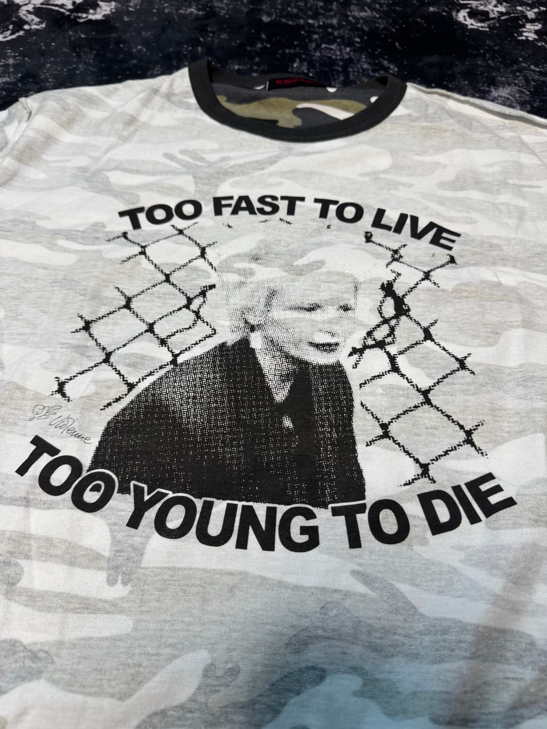 reversible camo design tee 상품이미지2