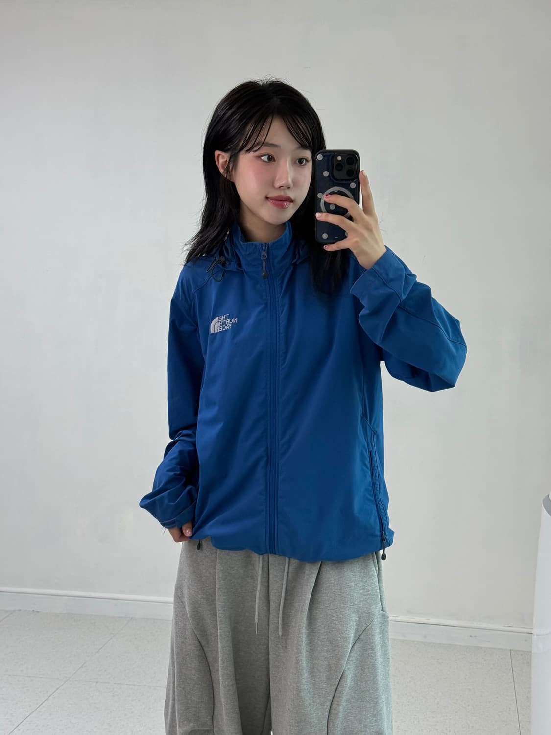 노스페이스 블루 자켓 상품이미지2