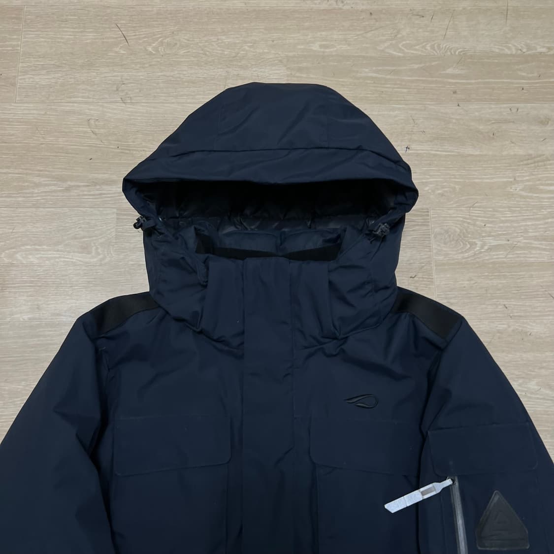 프로스펙스 아웃도어 덕다운 방풍 후드 패딩 점퍼 [네이비] M/95 상품이미지2