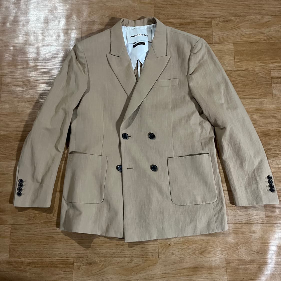 [110] 앤더슨벨 린넨 더블자켓 상품이미지3