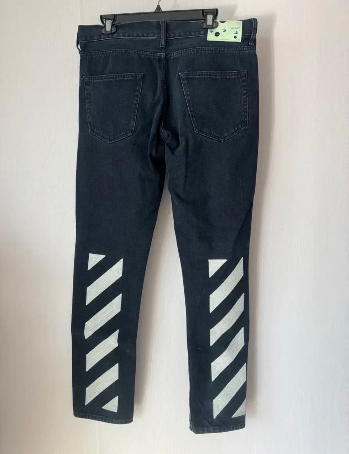 오프화이트 다이애고날 슬림 진 34 청바지 상품이미지1