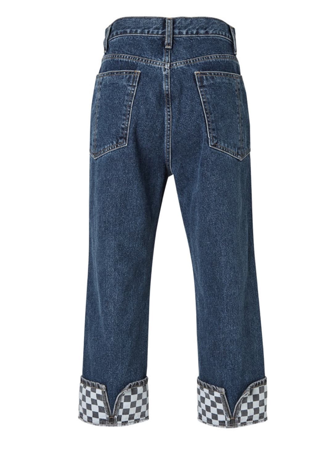 더일마 체크드 롤업진  상품이미지2