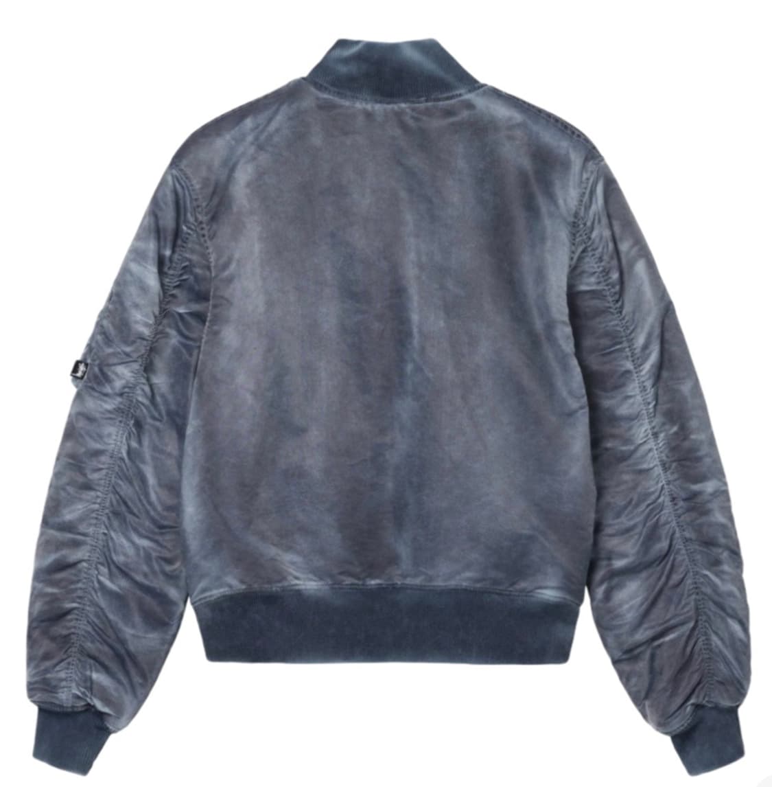 스투시 다이드 나일론 봄버 네이비 상품이미지2