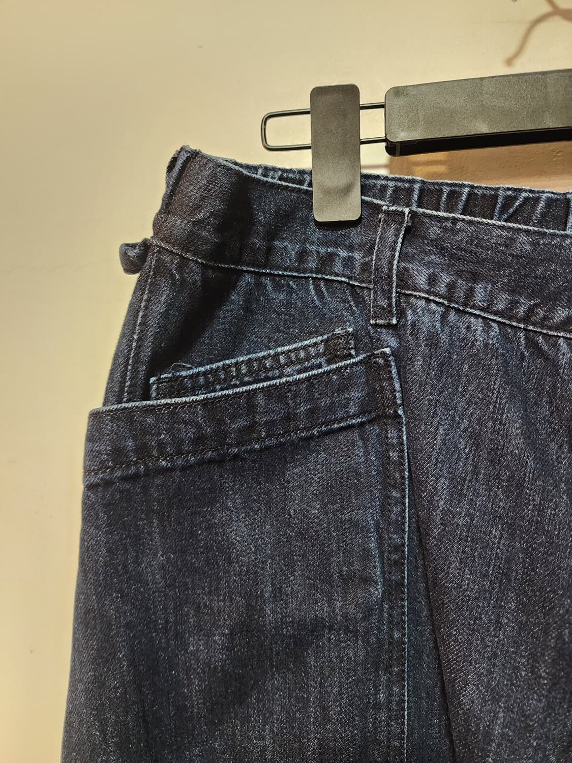 에스피오나지 데님 와이드 팬츠 XL 상품이미지3