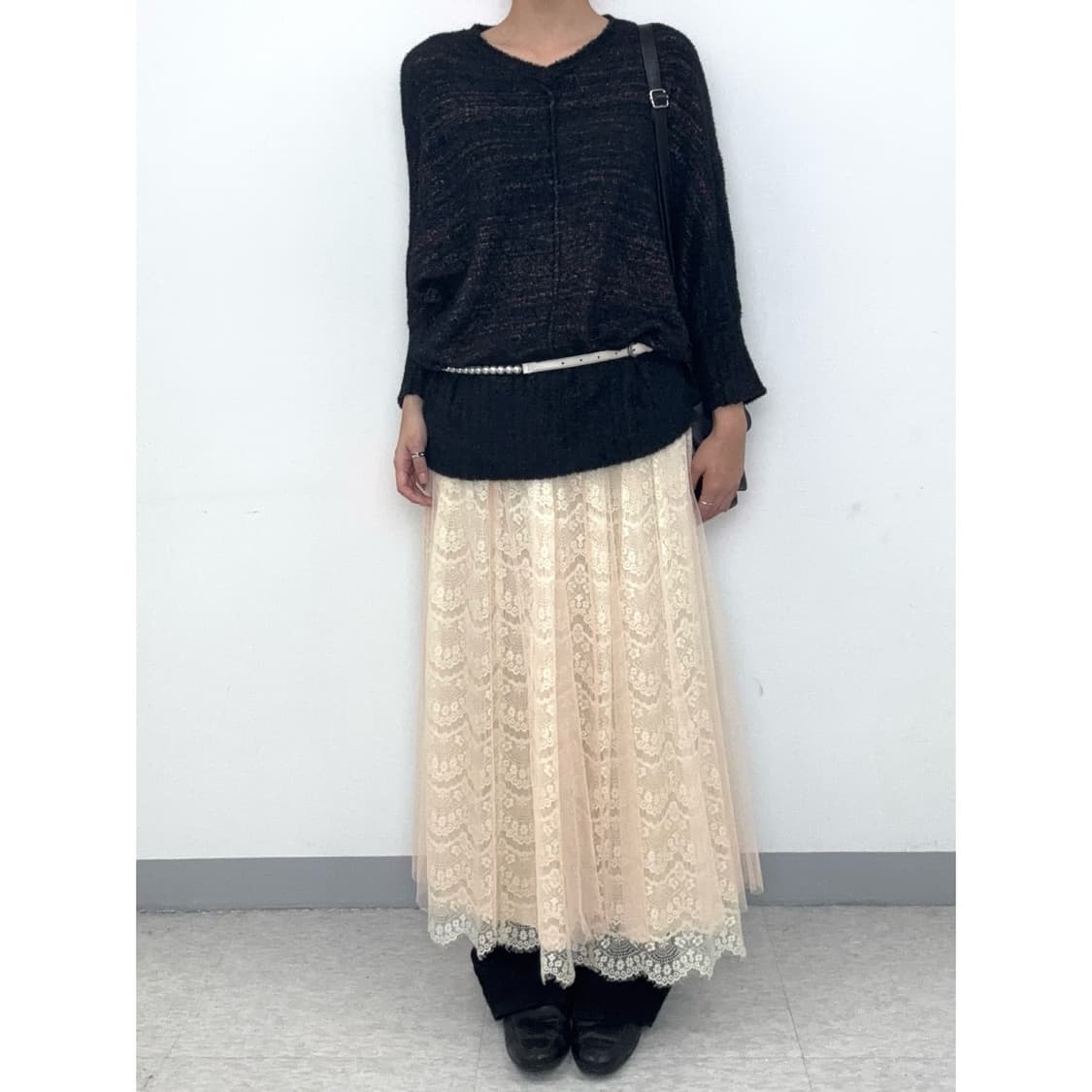 빈티지 히피 무지개 니트 상품이미지2