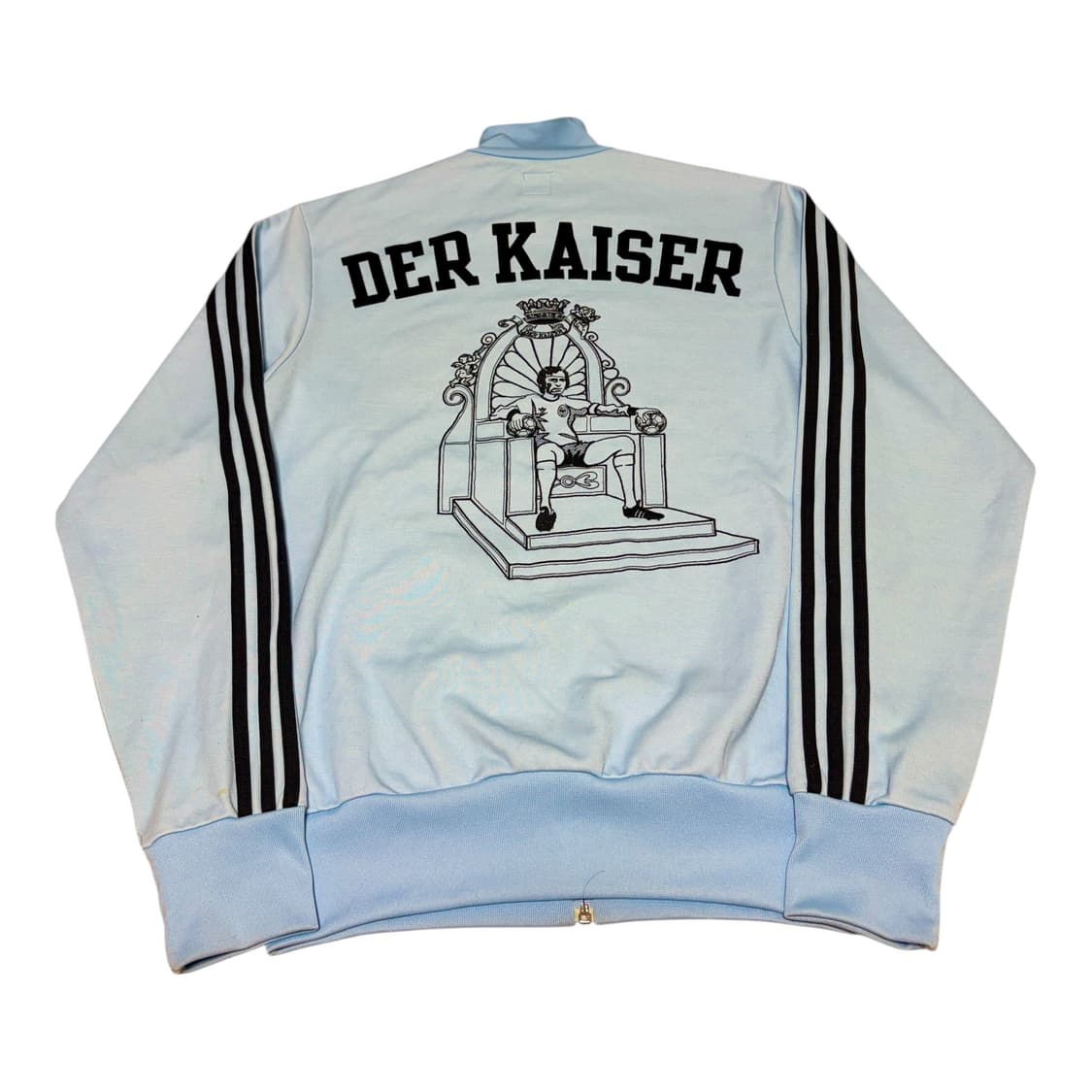 아디다스 소라색 베켄바우어 독일 트랙탑 져지 상품이미지1