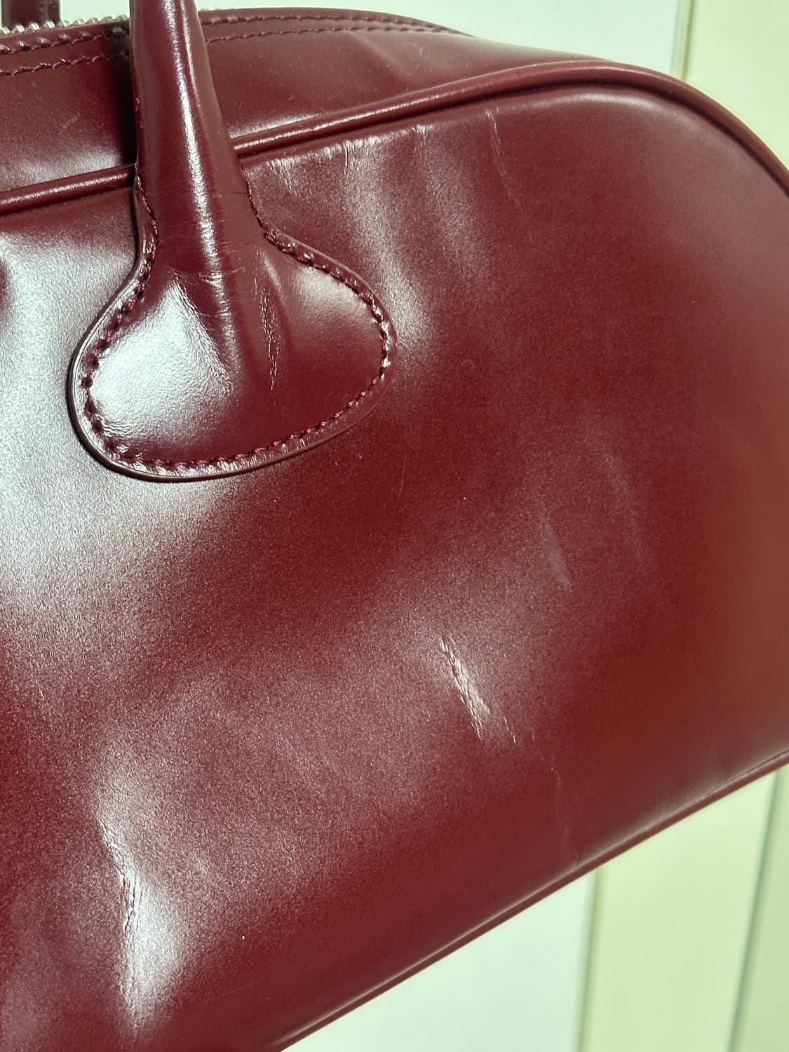 포츠포츠 볼링백 버건디 상품이미지7