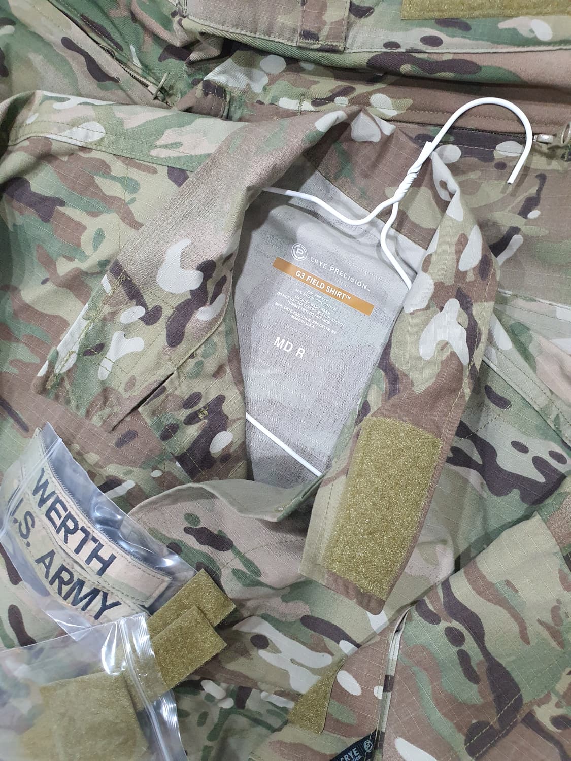 크라이프리시전  멀티캠 전투복  상품이미지3