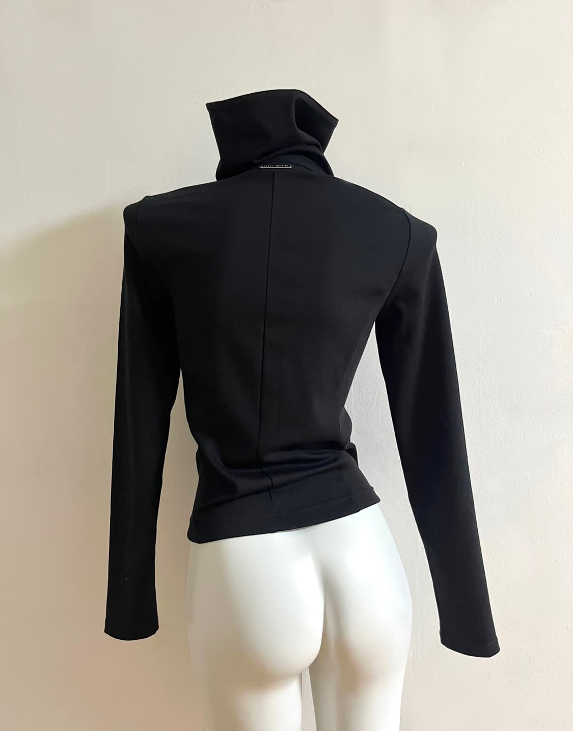 a/x 드레이프 하이넥 져지 집업 상품이미지10