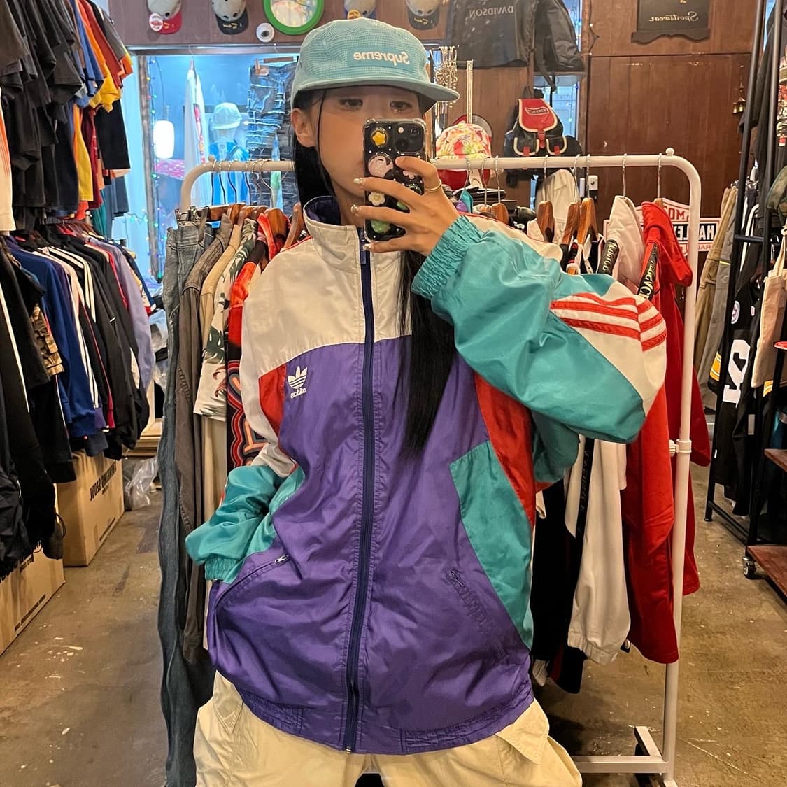 Adidas Color Matching 바람막이 상품이미지6