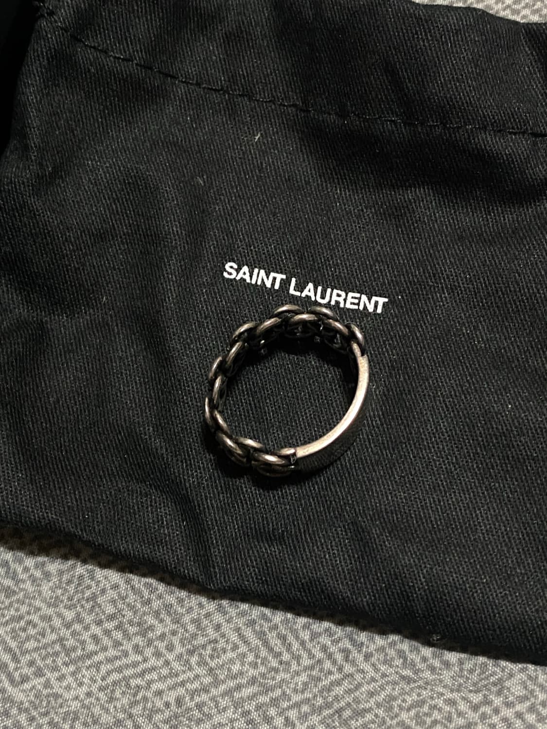 생로랑 체인 반지 Saint Laurent 상품이미지4