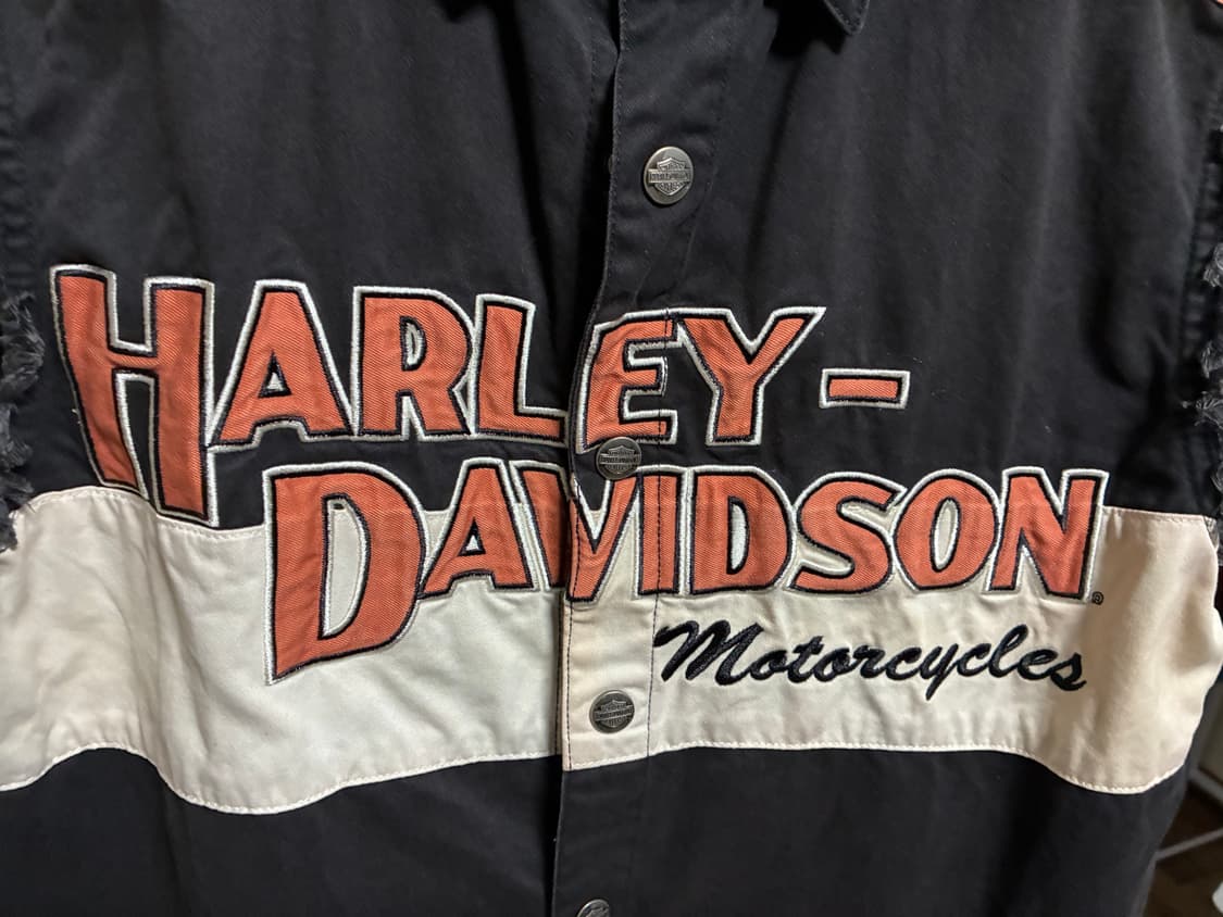 할리데이비슨 조끼 베스트 나시 M/95 상품이미지3