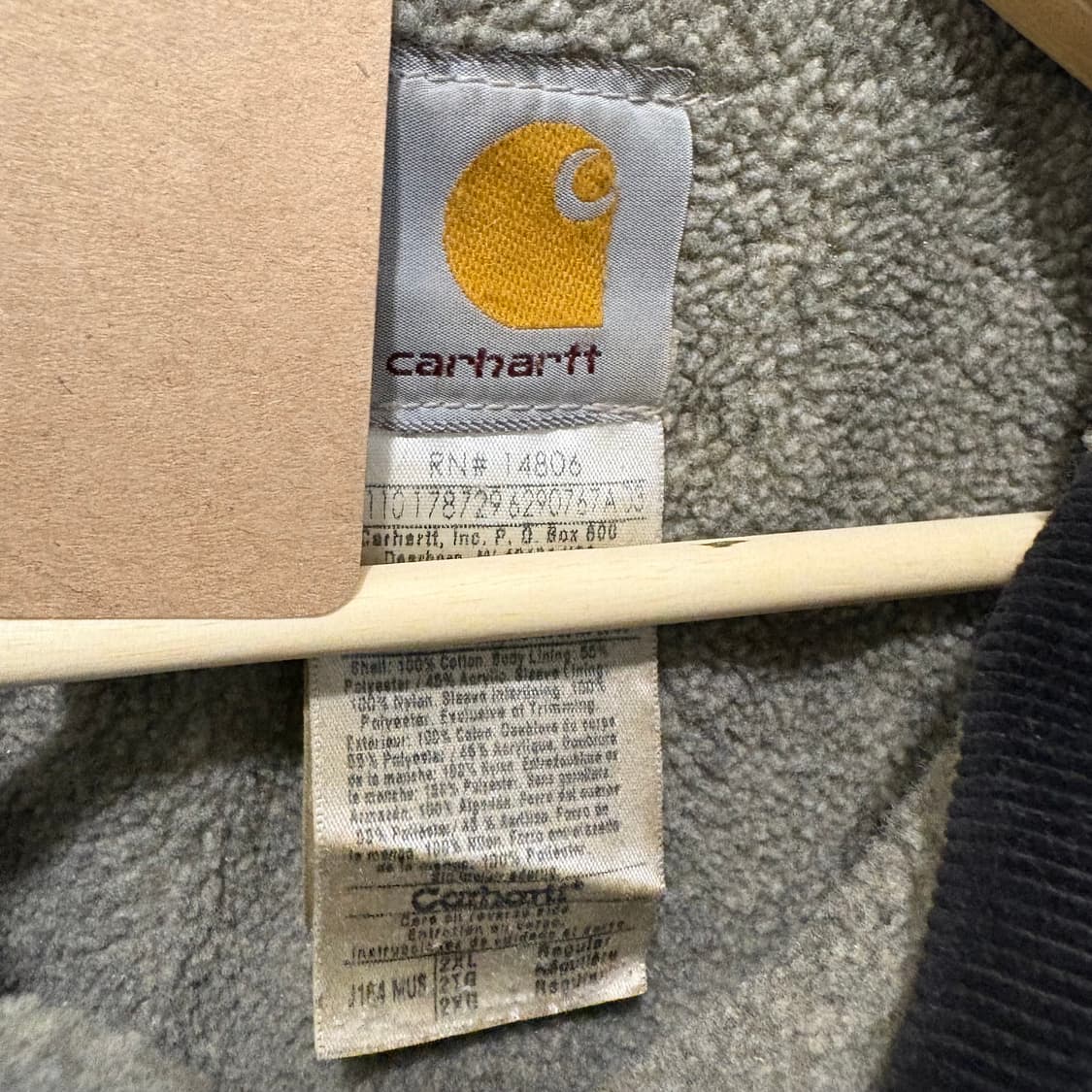 90s 칼하트 J164 빈티지 워크 자켓 2XL 상품이미지2
