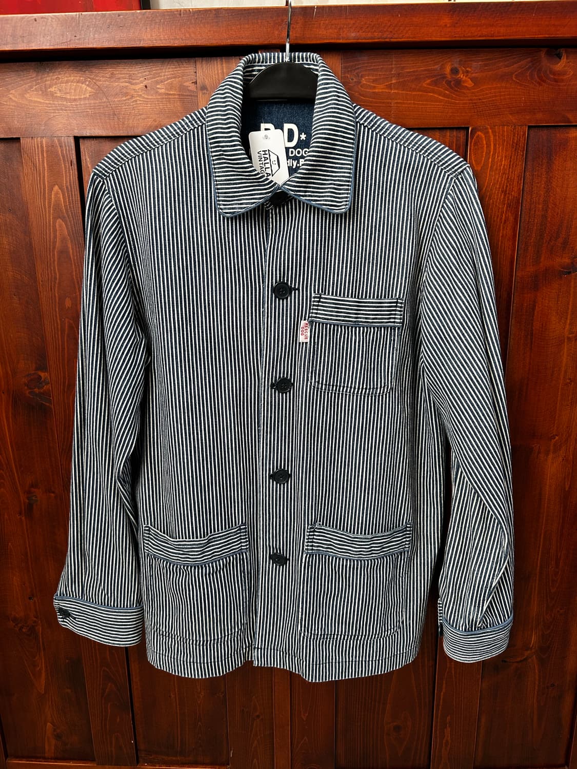 스트라이프 쟈켓 상품이미지1