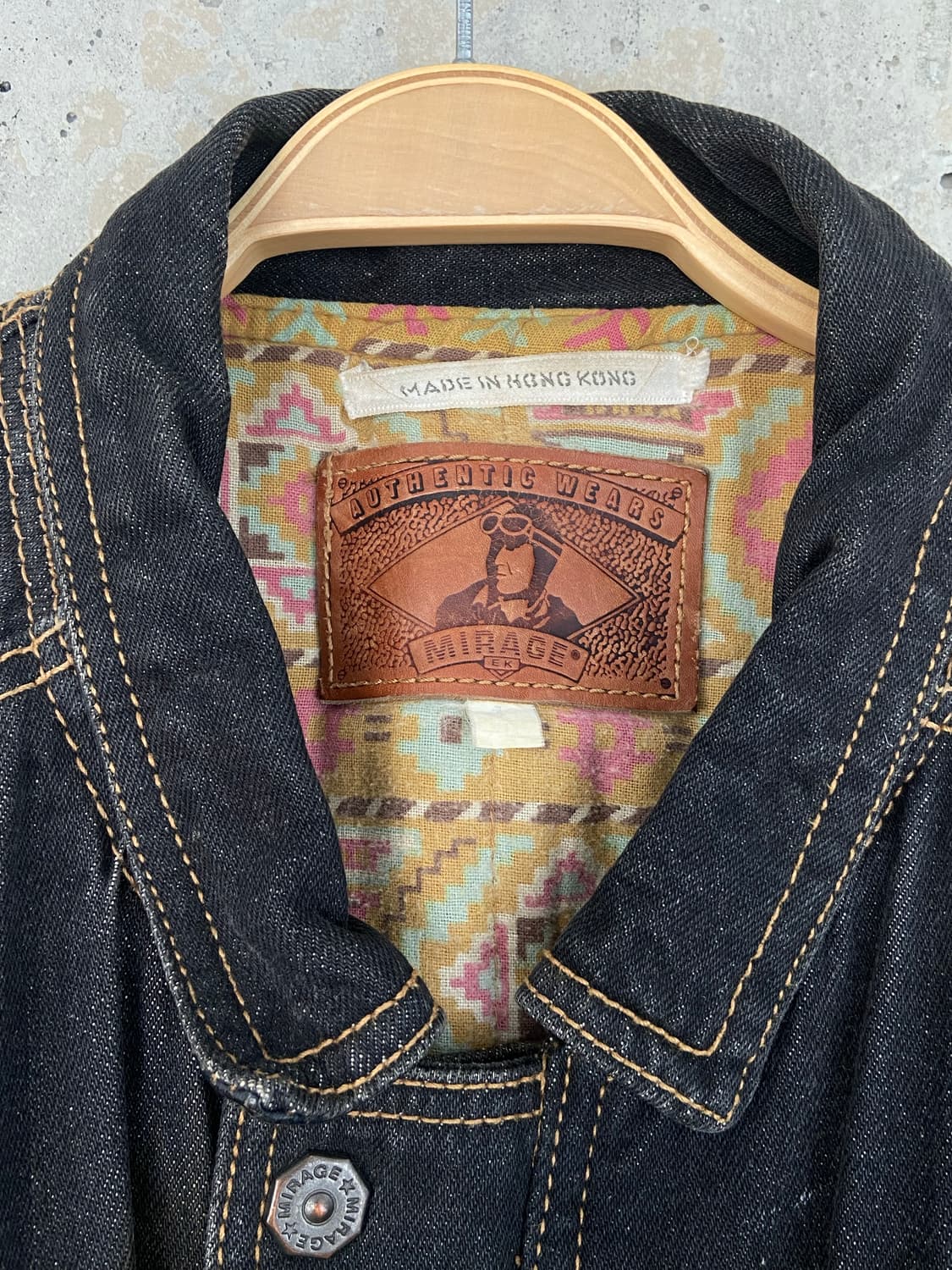  MIRAGE denim oversized work jacket 상품이미지5