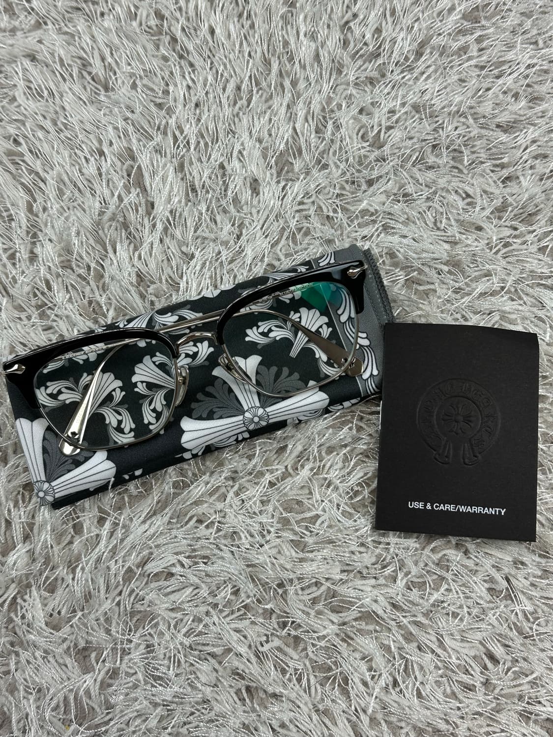 [54mm] 정품 크롬하츠 슬런트레딕션 블랙/샤이니 실버 상품이미지1
