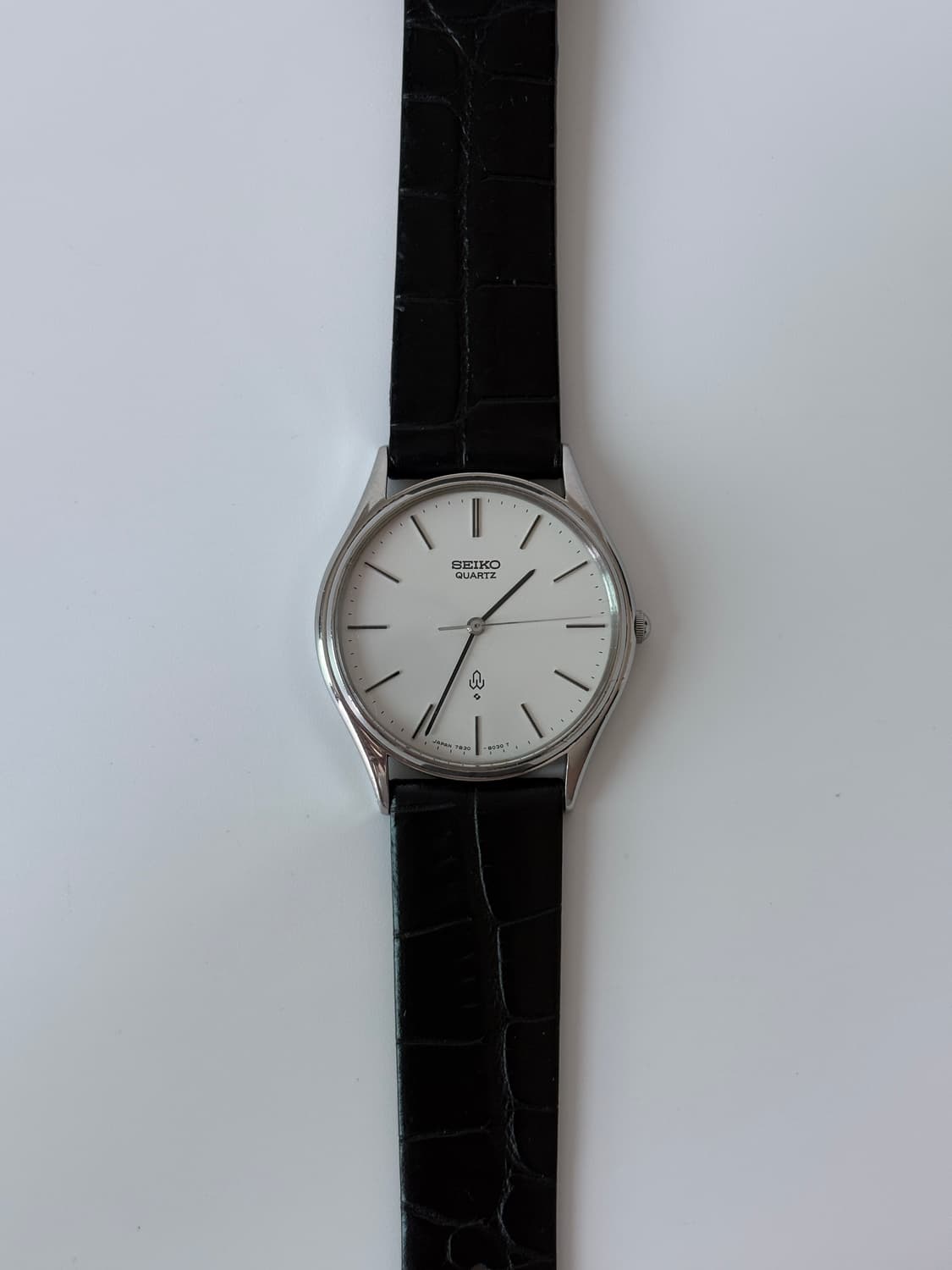 세이코 1980년대 Chariot 실버 쿼츠 남성 상품이미지3