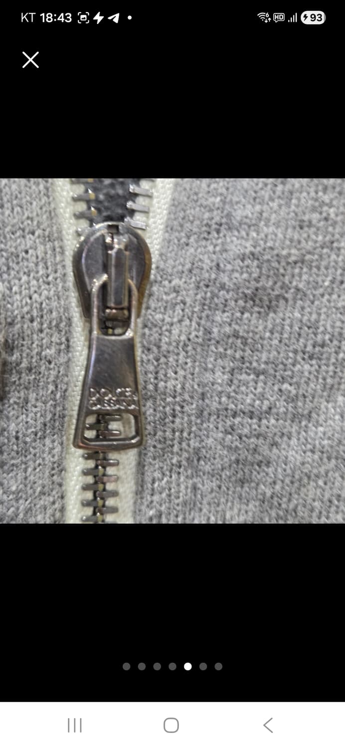 돌체앤가바나 플레이트 집업 상품이미지5